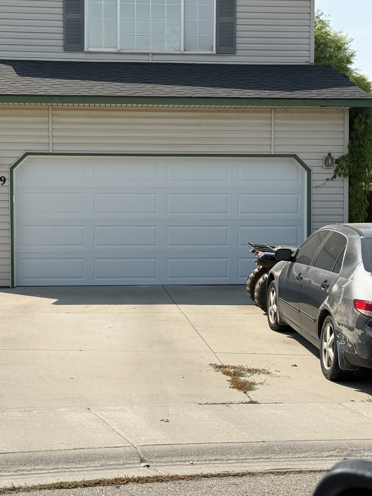 New garage door installation by Ridgeline in the Treasure Valley
